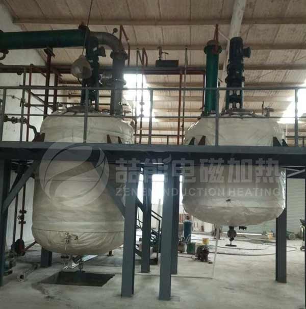 304不鏽鋼常壓反應釜加熱