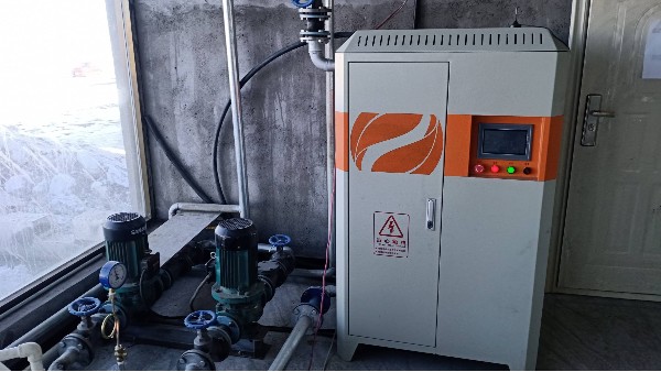 內蒙古烏蘭察布辦公場地，50KW電磁採暖爐